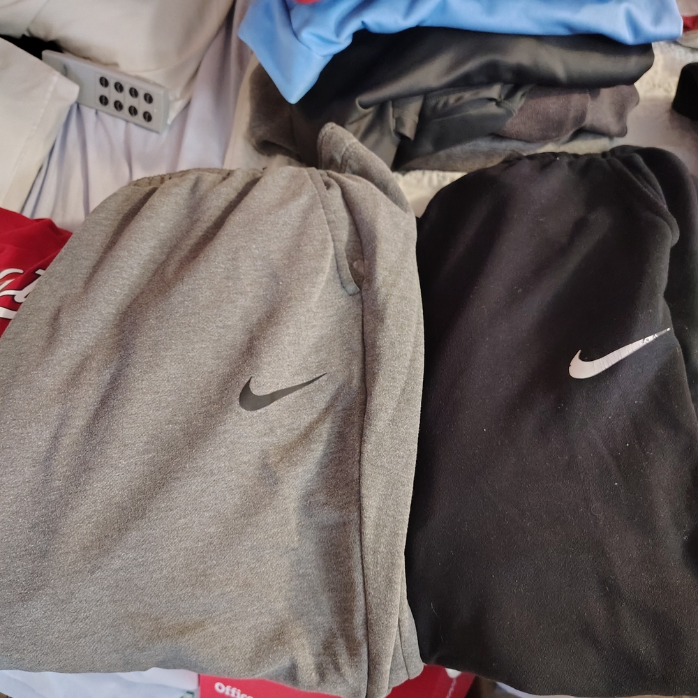 Nike Gray and Black Joggers Size 3x 2 Pair For Quick Sale
